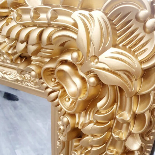 Roma Bevel Mirror in Gold