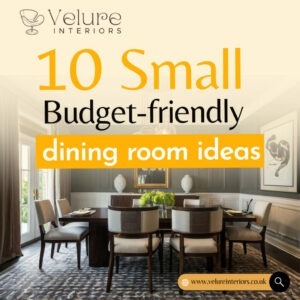 10 Small Budget-friendly dining room ideas