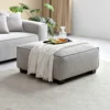 Aluxo Dakota 4 seater with Chaise in Pebble Boucle