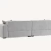 Aluxo Dakota 4 seater with Chaise in Pebble Boucle