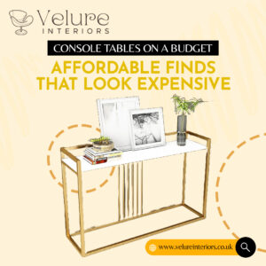 Console tables on a budget - Affordable finds that look expensive