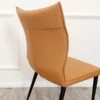 Flora Leather Single Dining Chair
