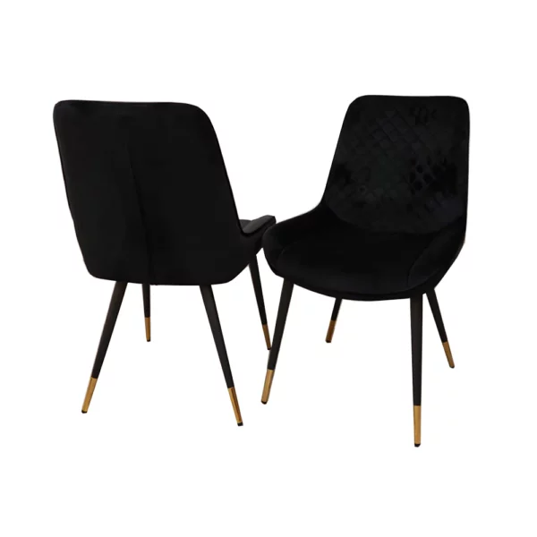 Luna Velvet Single Dining Chair