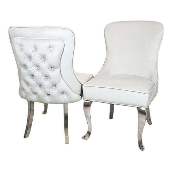 Sandhurst Single Dining Chair with buttoned back