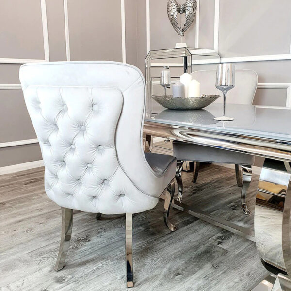 Sandhurst Single Dining Chair with buttoned back