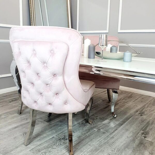 Sandhurst Single Dining Chair with buttoned back