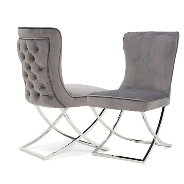 Sandhurst Single Dining Chair with buttoned back
